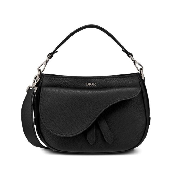 Replicas Christian Dior Mini Saddle Bolso Blando Negro Imitacion España