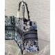 Replicas Christian Dior Bolso tote Dior mediano azul oscuro Imitacion España