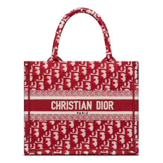 Replicas Christian Dior Bolso pequeño Dior Book Tote Rojo Imitacion España