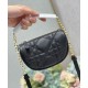 Replicas Christian Dior Micro Dior Vibe Hobo Bolso Negro Imitacion España