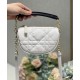 Replicas Christian Dior Micro Dior Vibe Hobo Bag Crema Imitacion España