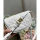 Replicas Christian Dior Micro Dior Vibe Hobo Bag Crema Imitacion España