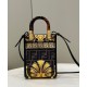 Replicas Bolso shopper Fendi Mini Sunshine negro Imitacion España