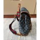 Replicas Mochila Gucci Con G Entrelazada 674147 Azul Oscuro Imitacion España