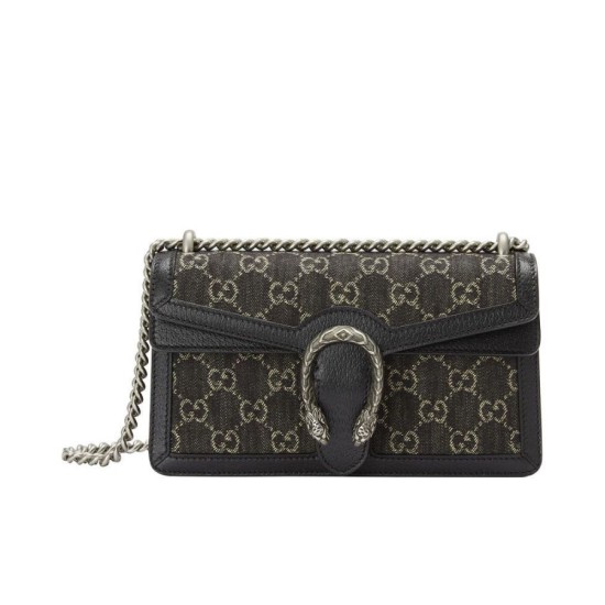 Replicas Gucci Dionysus Pequeño GG Bolsa de Hombro 499623 Negro Imitacion España