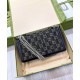 Replicas Gucci Dionysus Pequeño GG Bolsa de Hombro 499623 Negro Imitacion España