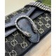 Replicas Gucci Dionysus Pequeño GG Bolsa de Hombro 499623 Negro Imitacion España