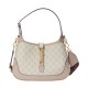 Replicas Gucci Jackie 1961 Bolso de Hombro GG Pequeño Crema Imitacion España