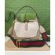 Replicas Gucci Jackie 1961 Bolso de Hombro GG Pequeño Crema Imitacion España