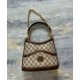 Replicas Bolso De Hombro Gucci Grande Con G Entrelazada Café Imitacion España