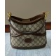 Replicas Bolso De Hombro Gucci Grande Con G Entrelazada Café Imitacion España