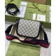 Replicas Gucci Horsebit 1955 GG Mini Bolso 658574 Azul Oscuro Imitacion España