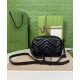 Replicas Gucci GG Marmont Mini Bolso De Hombro Negro Imitacion España