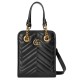 Replicas Gucci GG Marmont Matelasse Mini Bolso Negro Imitacion España