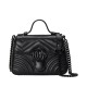 Replicas Gucci GG Marmont Mini bolso con asa superior negro Imitacion España