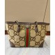 Replicas Gucci Ophidia jumbo GG Bolso mediano 631685 Marrón Imitacion España