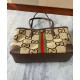 Replicas Gucci Ophidia jumbo GG Bolso mediano 631685 Marrón Imitacion España