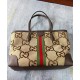 Replicas Gucci Ophidia jumbo GG Bolso mediano 631685 Marrón Imitacion España