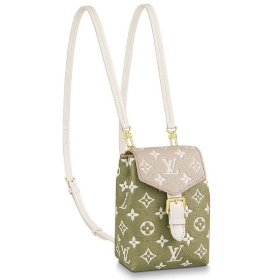 Replicas Mochila Louis Vuitton Tiny M81351 Crema Imitacion España