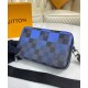 Replicas Louis Vuitton Alpha Wearable Wallet N60414 Azul oscuro Imitacion España