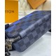 Replicas Louis Vuitton Alpha Wearable Wallet N60414 Azul oscuro Imitacion España