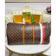 Replicas Bolsa Louis Vuitton Keepall 55 M59661 Marrón Imitacion España