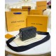 Replicas Louis Vuitton Alpha Cartera portátil M80741 Negro Imitacion España