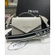 Replicas Prada Monochrome Saffiano Y Bolso De Cuero Crema Imitacion España