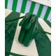 Replicas Minibolso Prada de piel Saffiano 1NR015 Verde Imitacion España