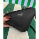 Replicas Prada Minibolso de piel saffiano 1NR015 Negro Imitacion España