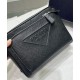 Replicas Prada Bolso De Hombro De Cuero Saffiano 2VH152 Negro Imitacion España