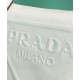 Replicas Prada Leather Triangle bandolera 1BH190 Crema Imitacion España