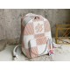 Replicas Louis Vuitton Racer Mochila Blanco Damier Spray Cuero M20664 Imitacion España