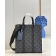 Replicas Bolso cruzado Louis Vuitton Sac Plat Monogram Eclipse M46098 Imitacion España