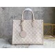 Replicas Bolso Louis Vuitton Onthego MM Monogram Empreinte M46128 Imitacion España