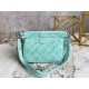 Replicas Louis Vuitton Multi Pochette Accessoires Iridescent Empreinte Leather M46180 Imitacion España