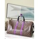 Replicas Louis Vuitton Keepall Bandouliere 50 Bolso Monogram Púrpura M46257 Imitacion España