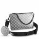 Replicas Louis Vuitton In The Loop Purpurina Damier Leather M59682 Imitacion España