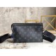 Replicas Monedero portátil Louis Vuitton Gaston Monogram Eclipse M81124 Imitacion España