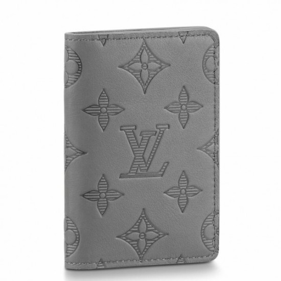 Replicas Organizador de bolsillo Louis Vuitton Monogram Shadow Leather M81382 Imitacion España