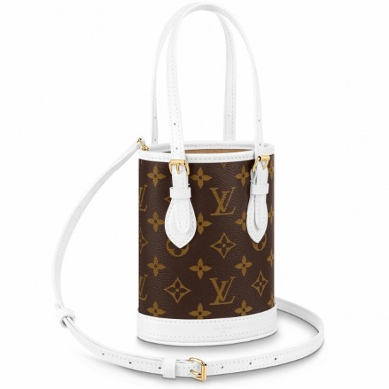 Replicas Louis Vuitton Nano Bolso tipo cubo Monogram Canvas M81489 Imitacion España