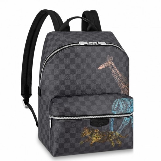 Replicas Mochila Louis Vuitton Discovery Damier Grafito N45275 Imitacion España