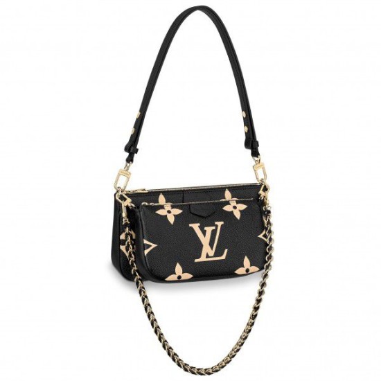 Replicas Louis Vuitton Multi Pochette Accessoires Monogram Empreinte M45777 Baratos Imitacion