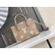 Replicas Bolso Louis Vuitton OnTheGo PM Monogram Empreinte M45779 Baratos Imitacion