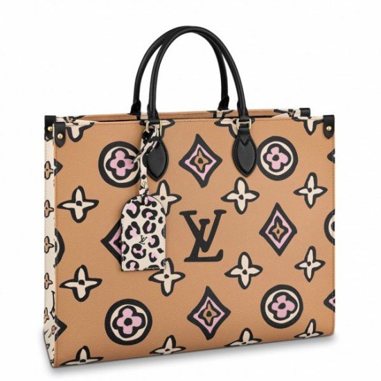 Replicas Bolso Louis Vuitton OnTheGo GM Monogram Print M45814 Baratos Imitacion