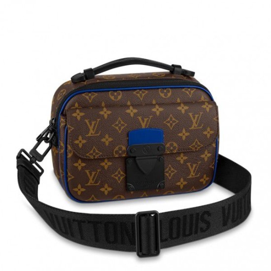 Replicas Louis Vuitton S Lock Messenger Monogram Macassar M45863 Baratos Imitacion