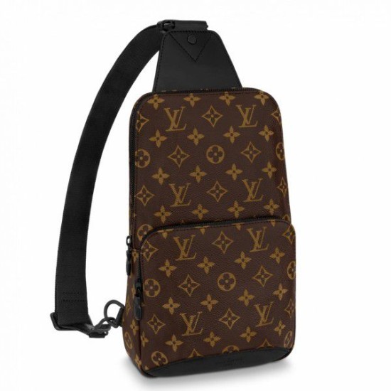 Replicas Louis Vuitton Avenue Sling Bag Monogram Macassar M45897 Baratos Imitacion