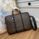 Replicas Louis Vuitton Porte-Documents Voyage PM Monograma Macassar M52005 Baratos Imitacion