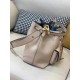 Replicas Louis Vuitton Grey Lockme Bucket Bag M57688 Baratos Imitacion