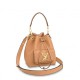 Replicas Louis Vuitton Brwon Lockme Bucket Bag M57689 Baratos Imitacion